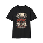Smoke Meat & Football t-shirt, back view