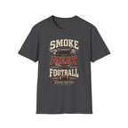Smoke Meat & Football t-shirt size chart