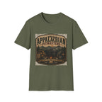 Appalachian Pitmasters vintage t-shirt, folded flat lay