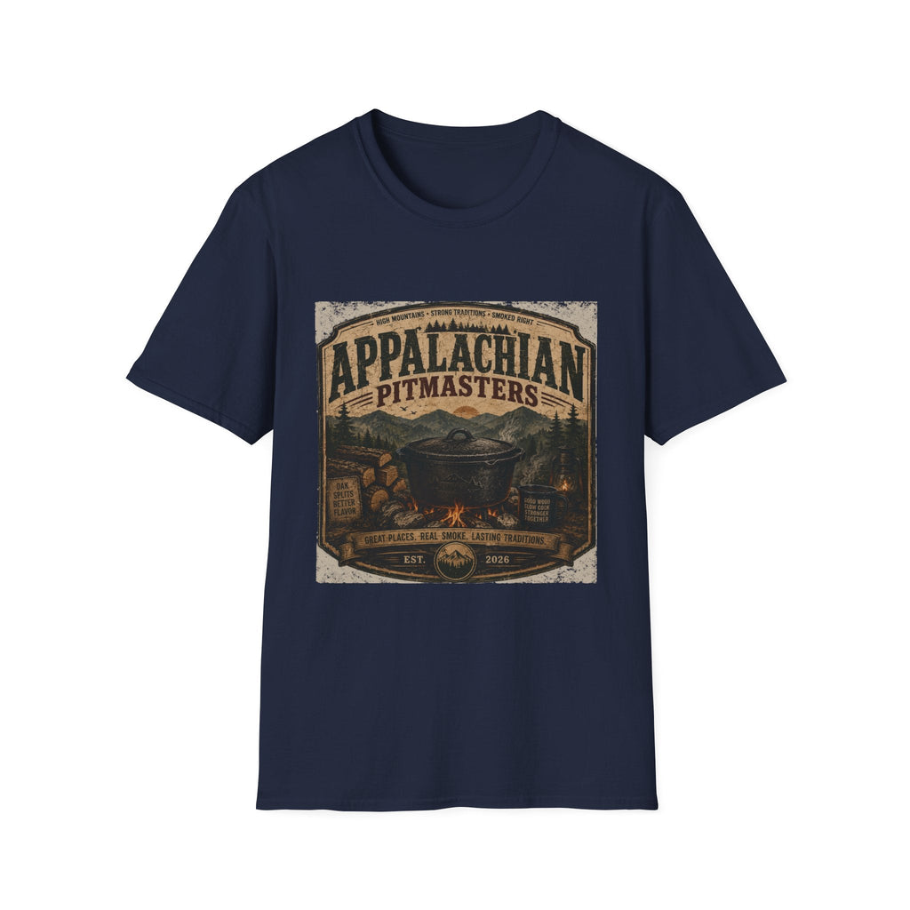 Appalachian Pitmasters vintage t-shirt color options