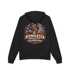 Pitmaster Skull BBQ hoodie, front view