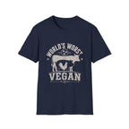 World's Worst Vegan t-shirt color options