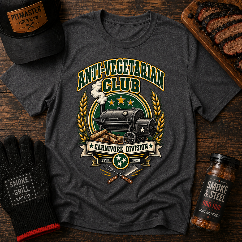 Anti-Vegetarian Club Meat Lover T-Shirt