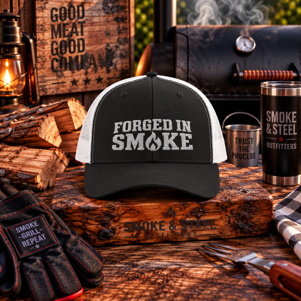 Forged in Smoke Snapback Trucker Cap