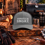 Forged in Smoke Snapback Trucker Cap