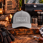 Forged in Smoke Snapback Trucker Cap