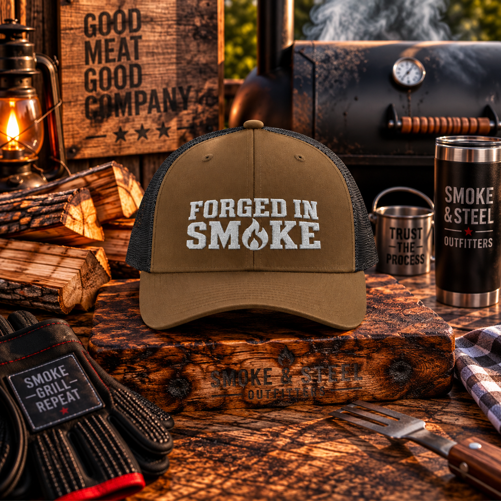 Forged in Smoke Snapback Trucker Cap