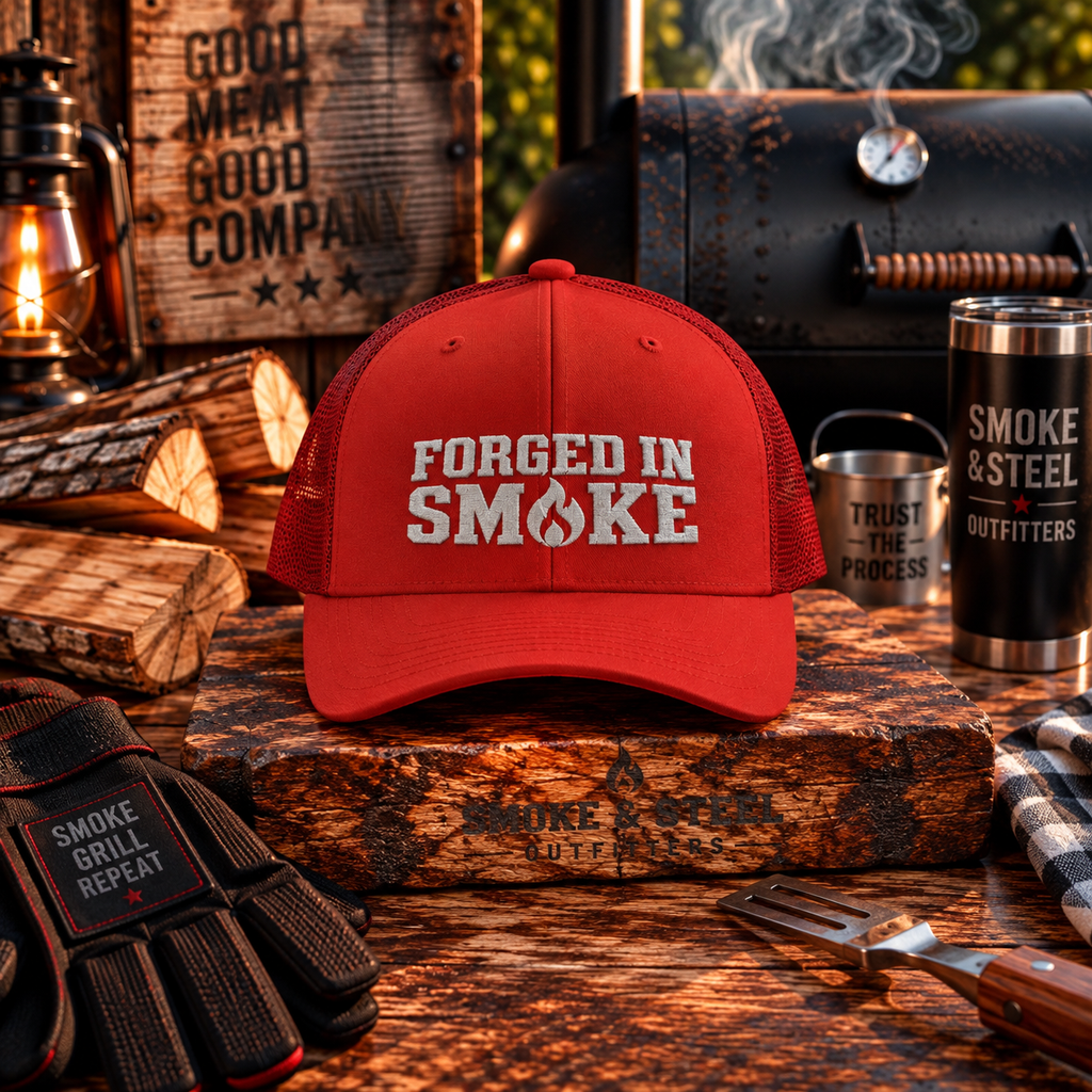 Forged in Smoke Snapback Trucker Cap
